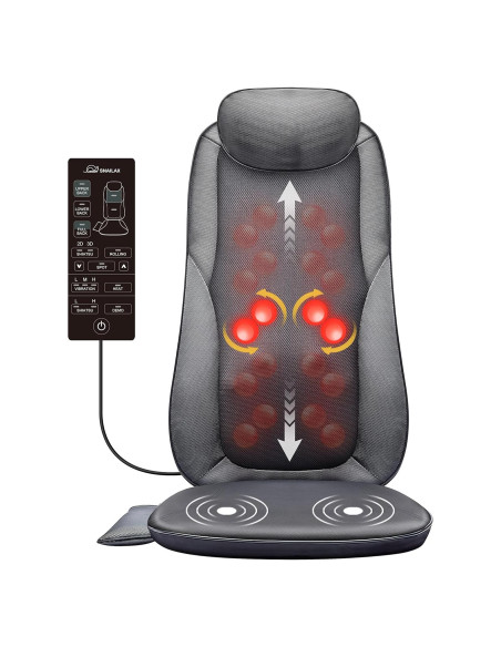 Masajeador de Espalda Snailax SL-236 con Calor y Shiatsu Masajeador de Espalda Snailax SL-236 con Calor y Shiatsu
