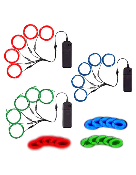 Luces Neón Portátiles TITIToo 5-en-1M para Decoración Luces Neón Portátiles TITIToo 5-en-1M para Decoración