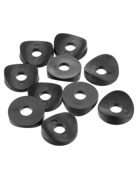 Arandelas Redondas de Plástico Nylon uxcell 10 Pcs 8x25x3mm Arandelas Redondas de Plástico Nylon uxcell 10 Pcs 8x25x3mm