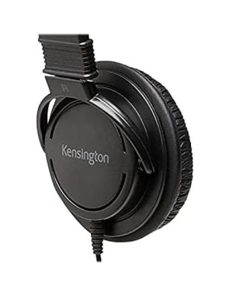 Auriculares On-Ear Kensington K33137 con cable 2.74m 40mm Auriculares On-Ear Kensington K33137 con cable 2.74m 40mm