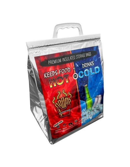 Bolsa Térmica Mediana ICE N COLD Reutilizable Aislada 11.34 kg Bolsa Térmica Mediana ICE N COLD Reutilizable Aislada 11.34 kg