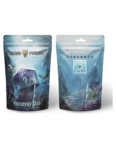 Dado D20 Vida Marina Norse Foundry - 25mm Metálico para RPG