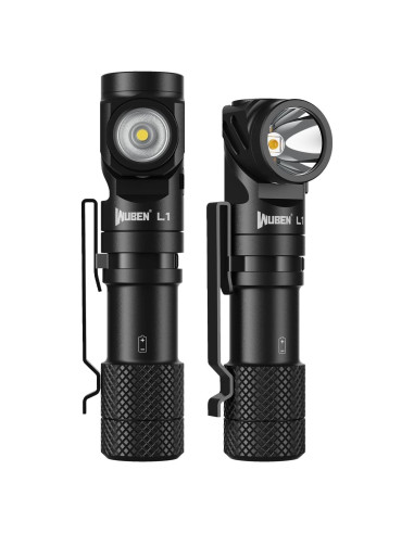 Linterna Recargable WUBEN L1 2000 Lúmenes IP68 Táctica