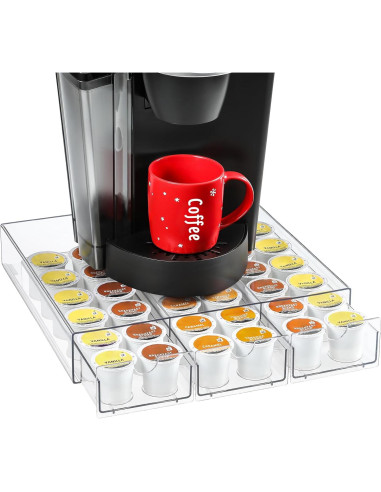 Organizador de cápsulas de café AOZITA para K-Cup - 36 unidades