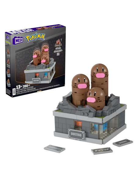 Set de Construcción Pokémon MEGA Dugtrio 350 Piezas 12,7 cm Set de Construcción Pokémon MEGA Dugtrio 350 Piezas 12,7 cm