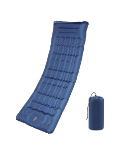 Colchón de Camping MINGPINHUIUS Autoinflable 197x70cm Azul Marino