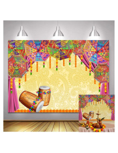 Fondo Fotográfico Tradicional Indio 210x150 cm Marigold