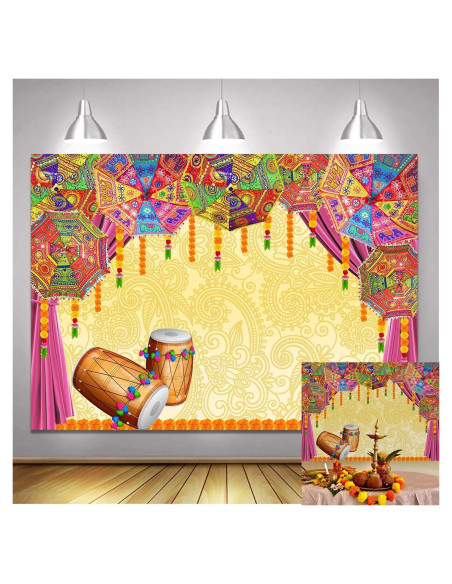 Fondo Fotográfico Tradicional Indio 210x150 cm Marigold Fondo Fotográfico Tradicional Indio 210x150 cm Marigold