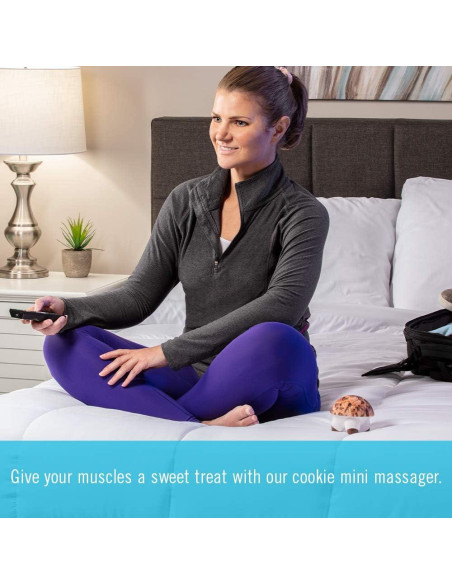 Mini Masajeador Vibrante HoMedics Galleta 1 Cuenta Mini Masajeador Vibrante HoMedics Galleta 1 Cuenta