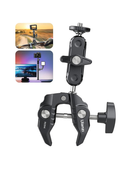 Soporte Multifuncional UURig R094 Super Clamp para Cámara Soporte Multifuncional UURig R094 Super Clamp para Cámara