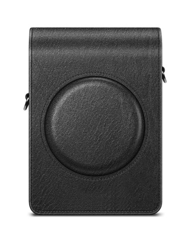 Funda Protectora Fintie para Cámara Fujifilm Instax Mini EVO - Cuero Vegano Negro