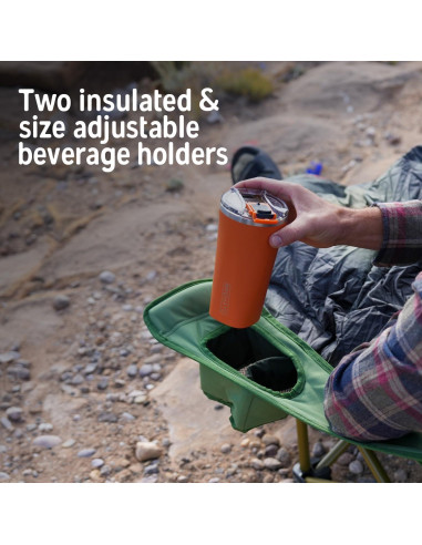 Sofá de Camping Kelty Lowdown para 3 Personas - Resistente y Plegable