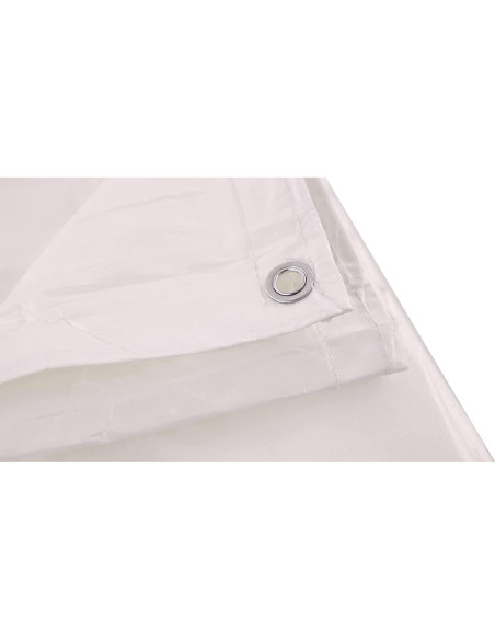 Lona Ignífuga Kotap 15x20 Pies Blanca FR-1520 para Construcción Lona Ignífuga Kotap 15x20 Pies Blanca FR-1520 para Construcción