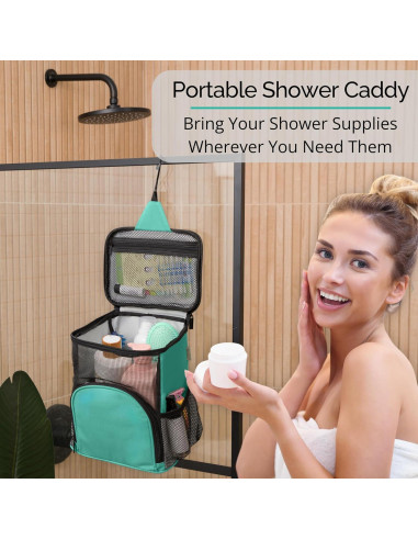 Caddy de Ducha TERRA HOME Aqua - Bolsa Organizadora Plegable 8L