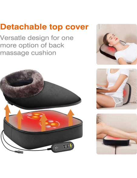 Masajeador de pies Shiatsu Snailax con calor 1.6 kg Masajeador de pies Shiatsu Snailax con calor 1.6 kg