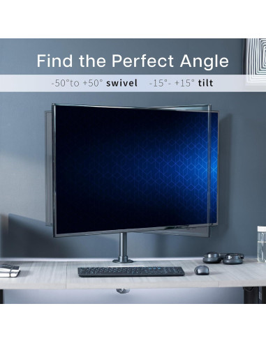 Soporte de Escritorio VIVO STAND-V101C para TV y Monitor 42"