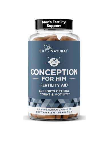 Suplemento de Fertilidad Masculina Eu Natural 60 Cápsulas