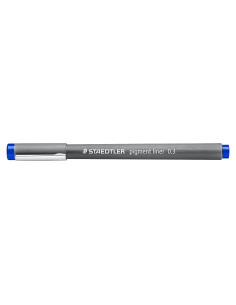 Pluma Fineliner Staedtler 308 03-3 Azul 0.3mm - Caja de 10