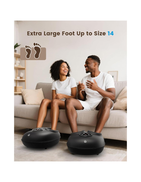 Masajeador de Pies Shiatsu COMFIER CF-5425 con Calor Masajeador de Pies Shiatsu COMFIER CF-5425 con Calor