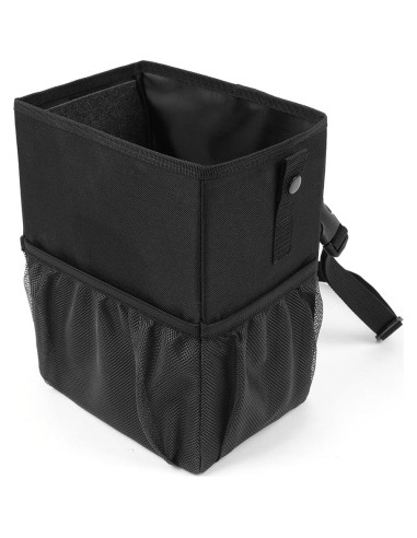 Basurero de Coche KMMOTORS ALD Pequeño Plegable con Bolsas