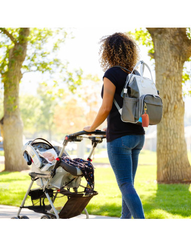 Dispensador de Bolsas Desechables Dergik para Pañales Marrón