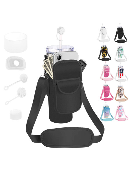 Soporte para Botella de Agua BOCMTR con Correa Ajustable 30/40 oz Soporte para Botella de Agua BOCMTR con Correa Ajustable 30/40 oz