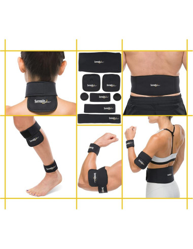 Juego de Terapia Magnética Serenity 2000 - 8 Piezas XL