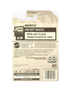 Auto de Juguete Hot Wheels Mighty K Rojo 1:64 Mattel 2