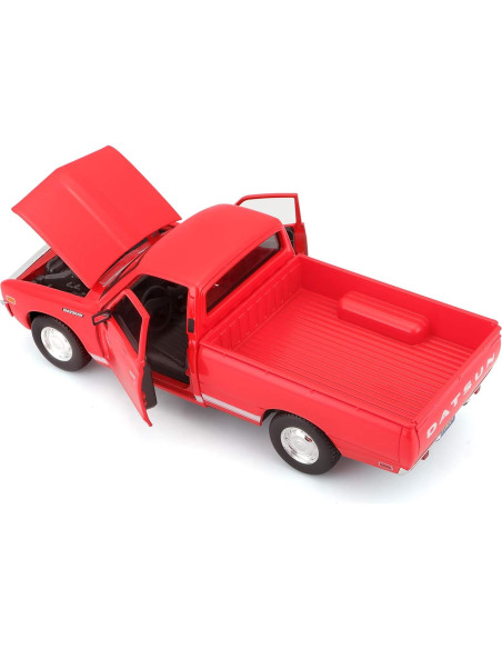 Maisto Datsun 620 Pickup 1973 1:24 Modelo Escala 20 cm Rojo Maisto Datsun 620 Pickup 1973 1:24 Modelo Escala 20 cm Rojo