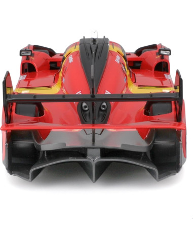 Bburago Ferrari Racing 499P LMH 1:24 Rojo - Modelo Coleccionable