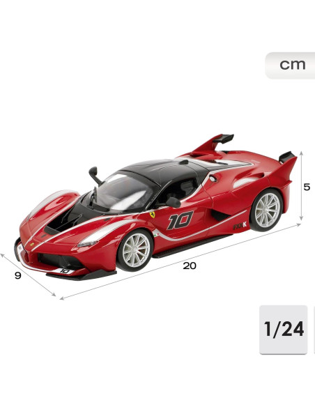 Bburago Ferrari FXX-K 1:24 Metal Fundido Detallado Bburago Ferrari FXX-K 1:24 Metal Fundido Detallado