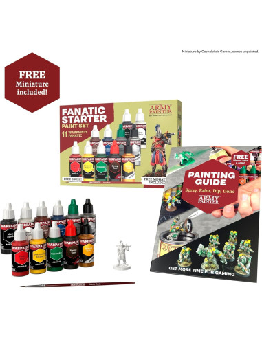 Set de Pintura Acrílica Warpaints Fanatic - 11 Colores