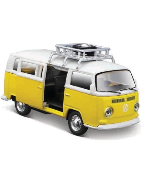 Maisto Volkswagen Van Samba 11.43 cm Fundición Colores Variados Maisto Volkswagen Van Samba 11.43 cm Fundición Colores Variados