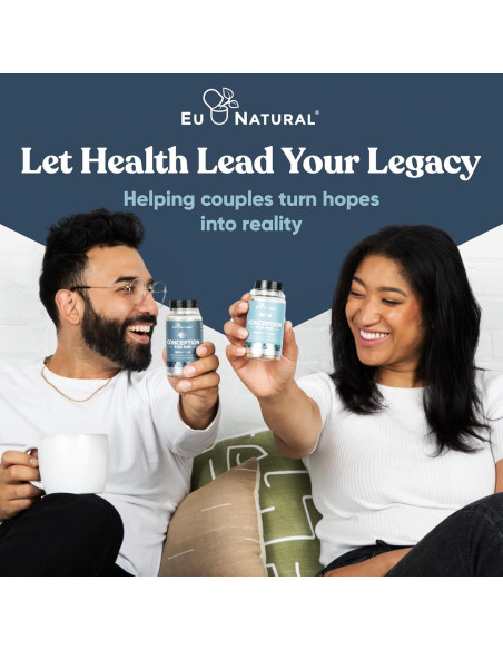 Suplemento de Fertilidad Masculina Eu Natural 60 Cápsulas Suplemento de Fertilidad Masculina Eu Natural 60 Cápsulas
