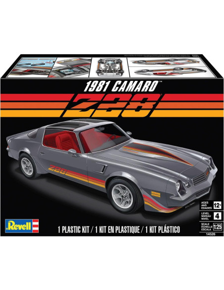 Kit de Construcción Revell Chevrolet Camaro Z/28 1981 1/25 Kit de Construcción Revell Chevrolet Camaro Z/28 1981 1/25