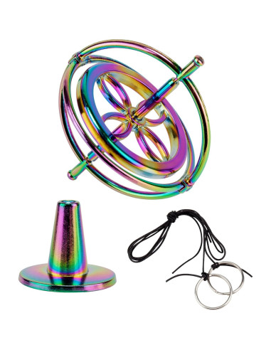 Giroscopio de Metal QLKUNLA Antigravedad 10.4 cm Juguete Educativo