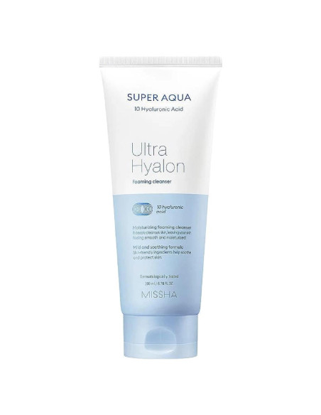 Espuma Limpiadora Facial Hidratante MISSHA Super Aqua 199g Espuma Limpiadora Facial Hidratante MISSHA Super Aqua 199g