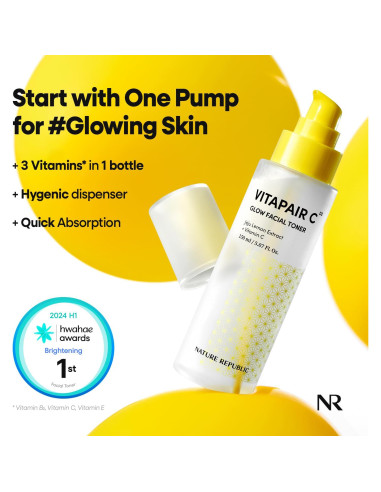 Nature Republic Vitapair C Serum y Toner 45ml - Cuidado Facial