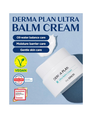 Crema Facial Hidratante THESAEM Derma Plan Ultra Balm 60ml