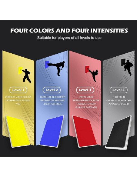 4 Tableros Requebrajables Pelreame para Artes Marciales 4 Tableros Requebrajables Pelreame para Artes Marciales