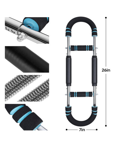 Entrenador de Brazos Twister PHOVSUV Ajustable 27-45kg