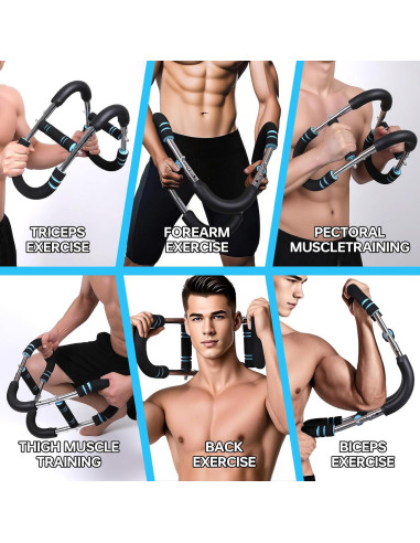 Entrenador de Brazos Twister PHOVSUV Ajustable 27-45kg
