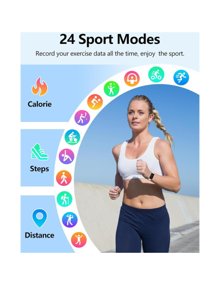 Rastreador de Fitness SHANG WING Rosa IP68 Monitor Salud Rastreador de Fitness SHANG WING Rosa IP68 Monitor Salud