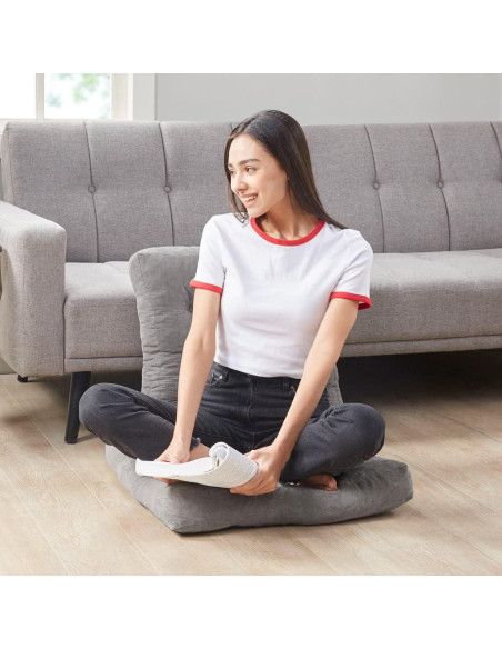 Almohada de Suelo Degrees of Comfort 56x56 cm Gris Corduroy Almohada de Suelo Degrees of Comfort 56x56 cm Gris Corduroy