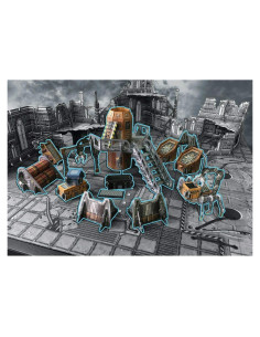 Terreno Sci-fi Battle Systems BSTSFE007 - Escenografía RPG 30.48x22.86cm