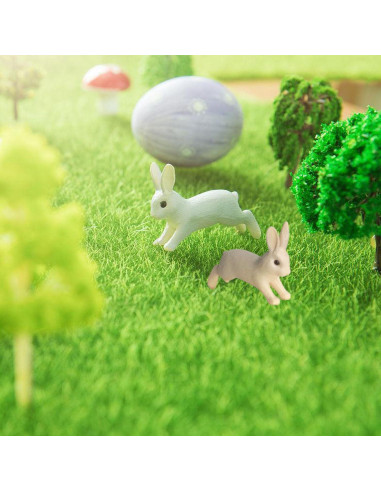 Kit de Jardín de Hadas 28 Piezas con Animales y Musgo