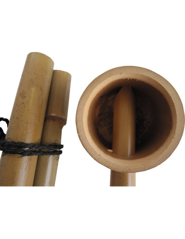 Cucharón de Bambú Japonés con Soporte Tsukubai 41 cm