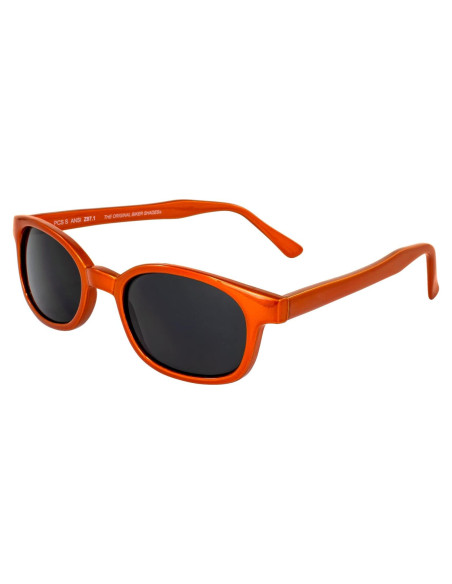 Gafas de Sol X-KD's Naranja Metálico Lente Gris 55mm Gafas de Sol X-KD's Naranja Metálico Lente Gris 55mm