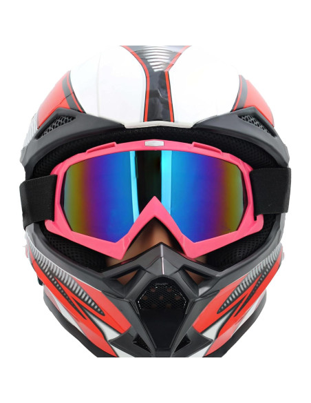 Gafas de Moto Broyeur Unisex con Protección UV y Correa Ajustable Gafas de Moto Broyeur Unisex con Protección UV y Correa Ajustable