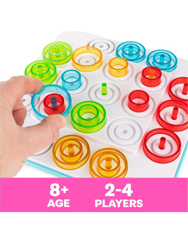 Juego de Estrategia Otrio Spin Master para 2-4 Jugadores
